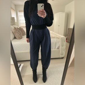 Free People Romper Size Xsmall Dark Denim